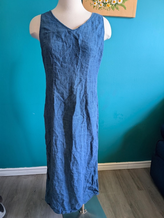 navy blue dress for baby girl Rachelle 90s Midi Dress main image 0