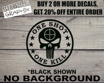 One Shot One Kill Etsy