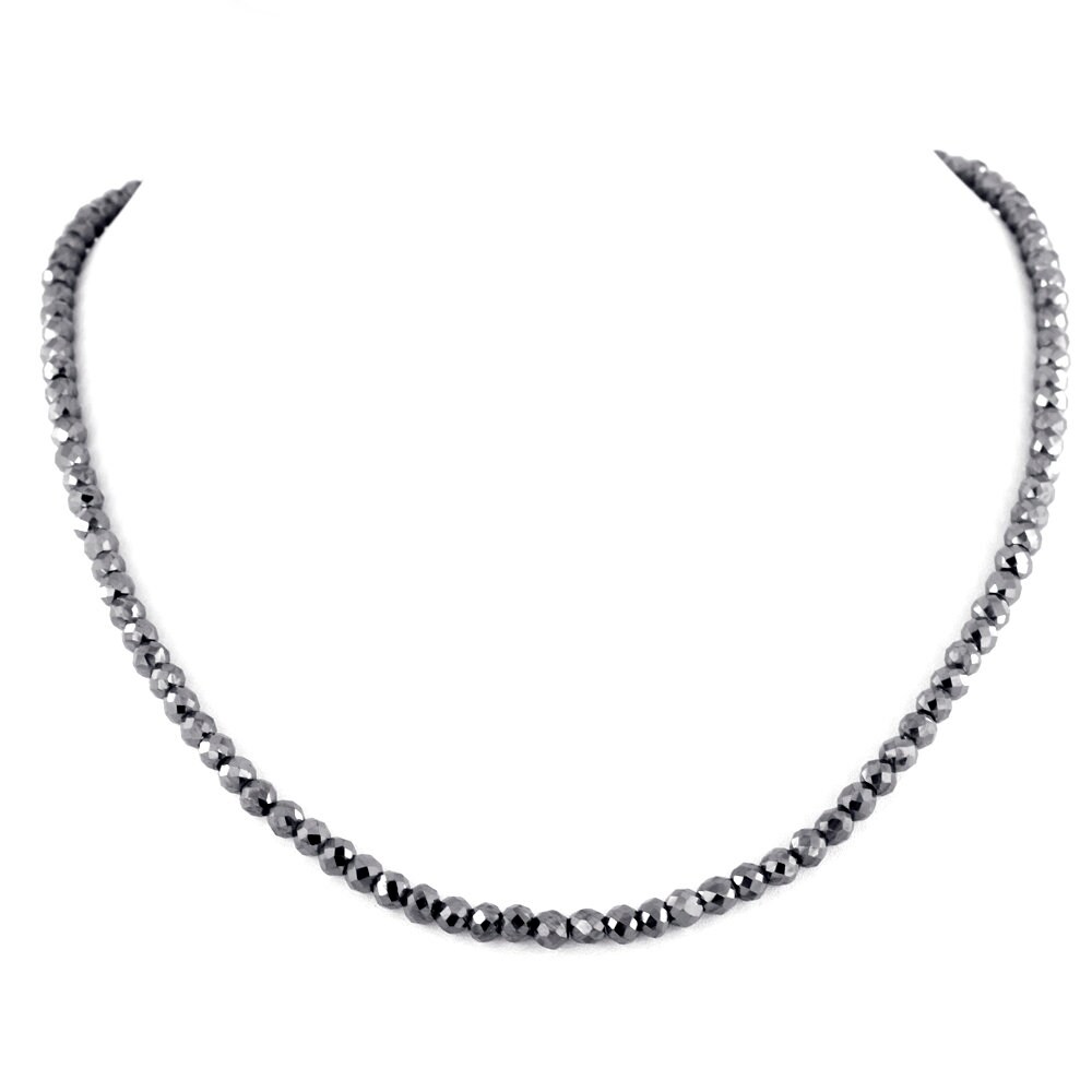 Black Diamond Necklace Etsy Singapore