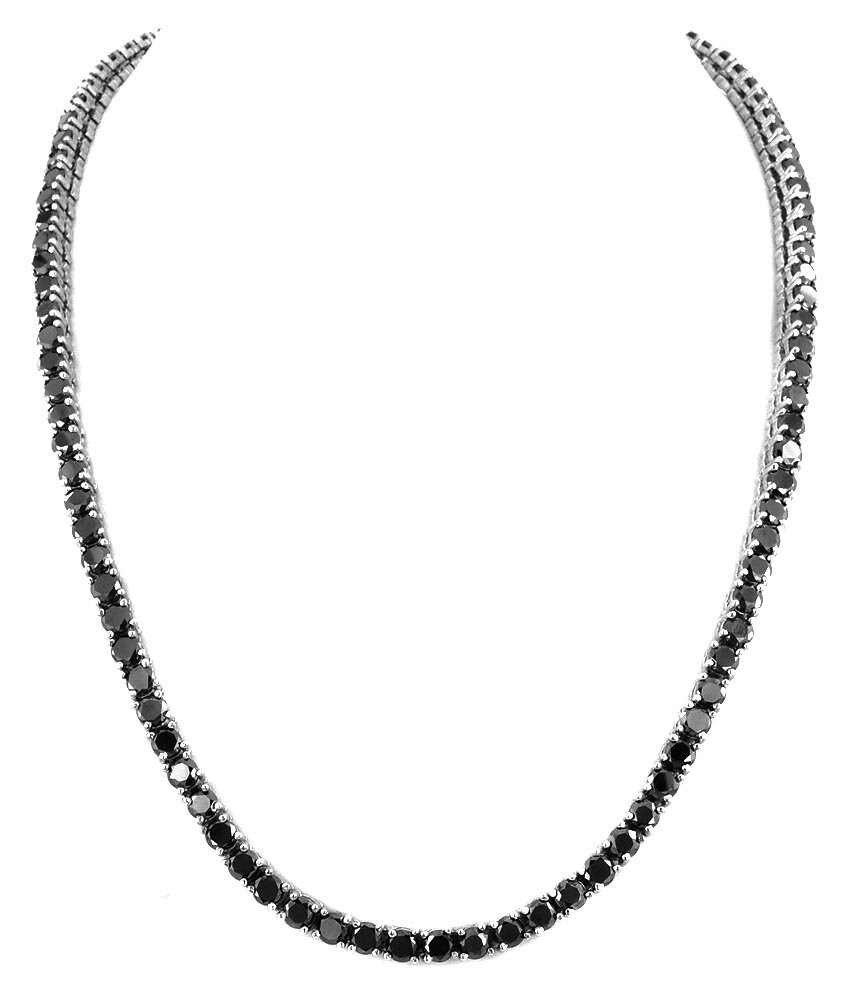 Black diamond sale tennis chain