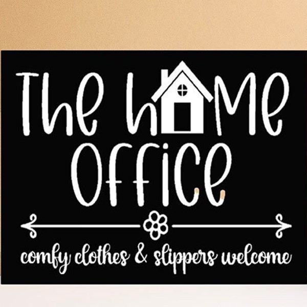 Office Sign home workplace decor,Metal Plaque,Unique Gift