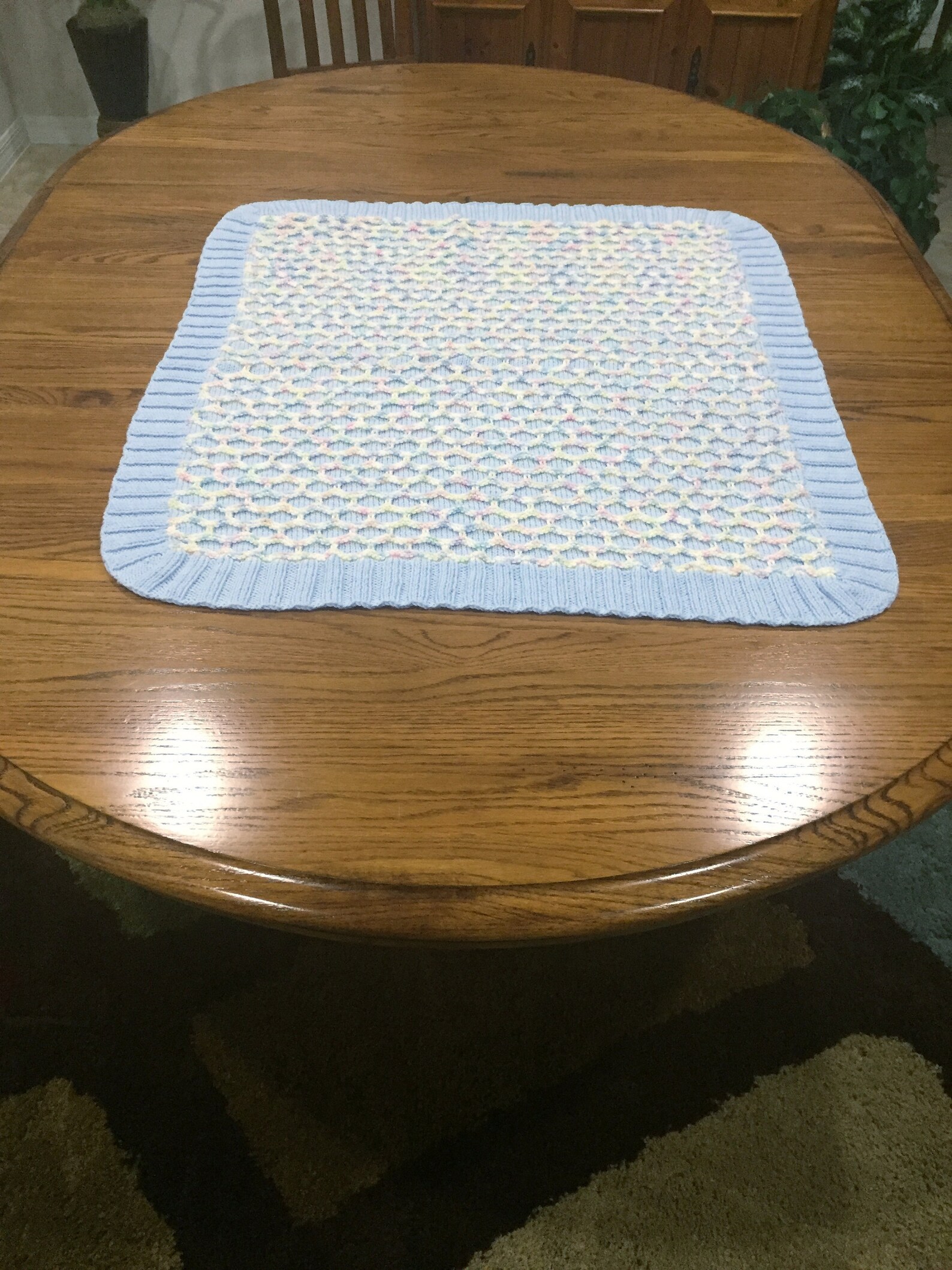 Handmade Blanket Knitted Baby Blanket Soft Yarn Blanket Etsy