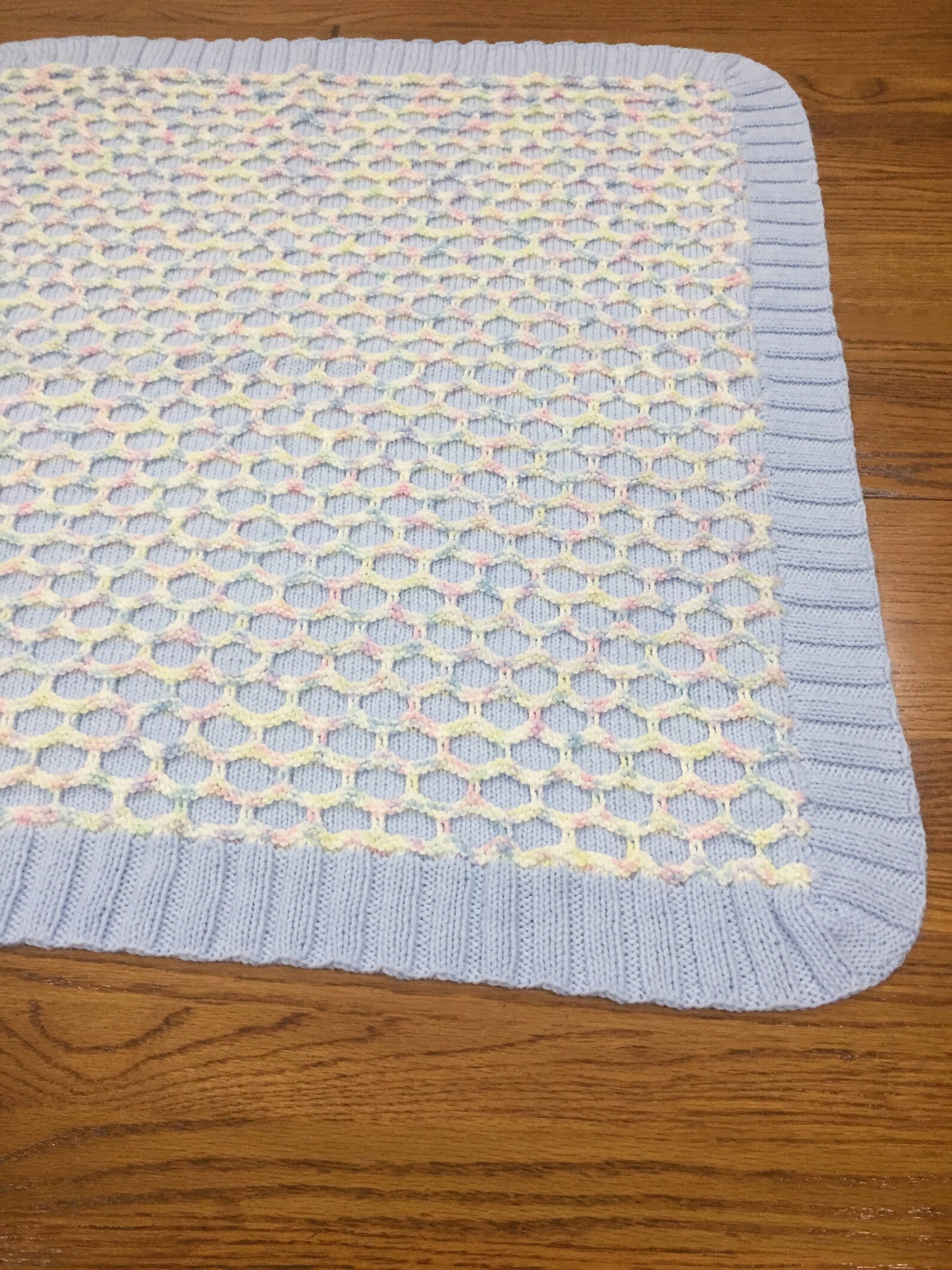 Handmade Blanket Knitted Baby Blanket Soft Yarn Blanket Etsy