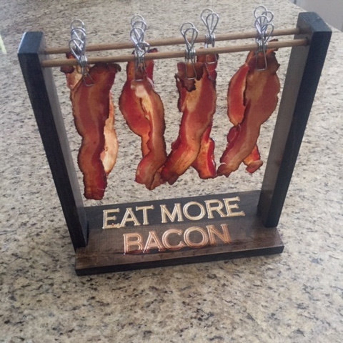 Personalize Bacon Server/ Customize Bacon Hanger/clothesline Etsy