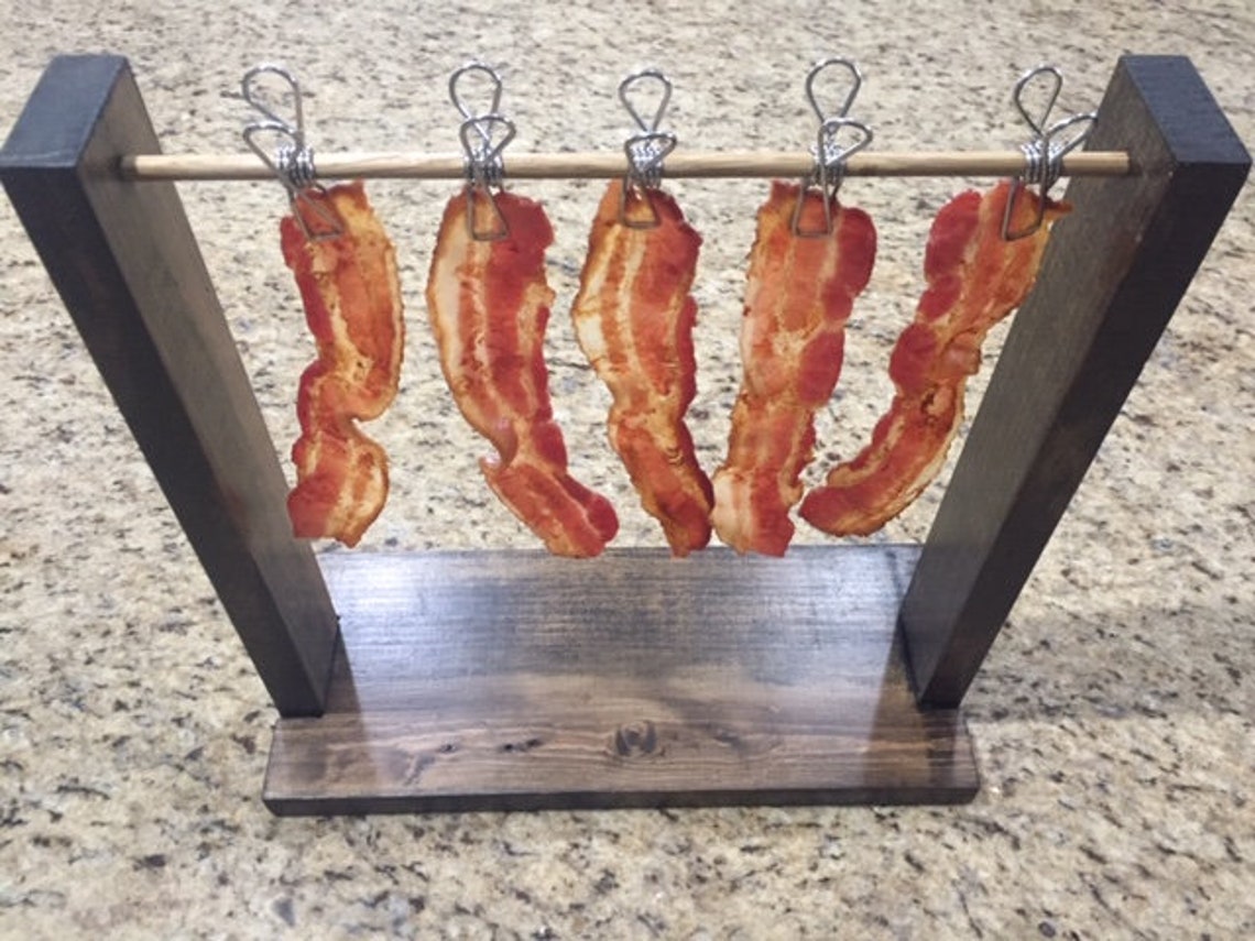 Customized Restaurant Bacon Holder Clothesline Bacon Holder Etsy