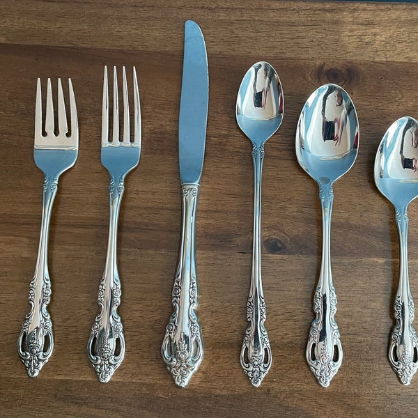 Oneida Community Brahms Stainless Flatware - Glossy - Sold Separately - Like New - High Quality Replacements - Discontinued - 1990-2014