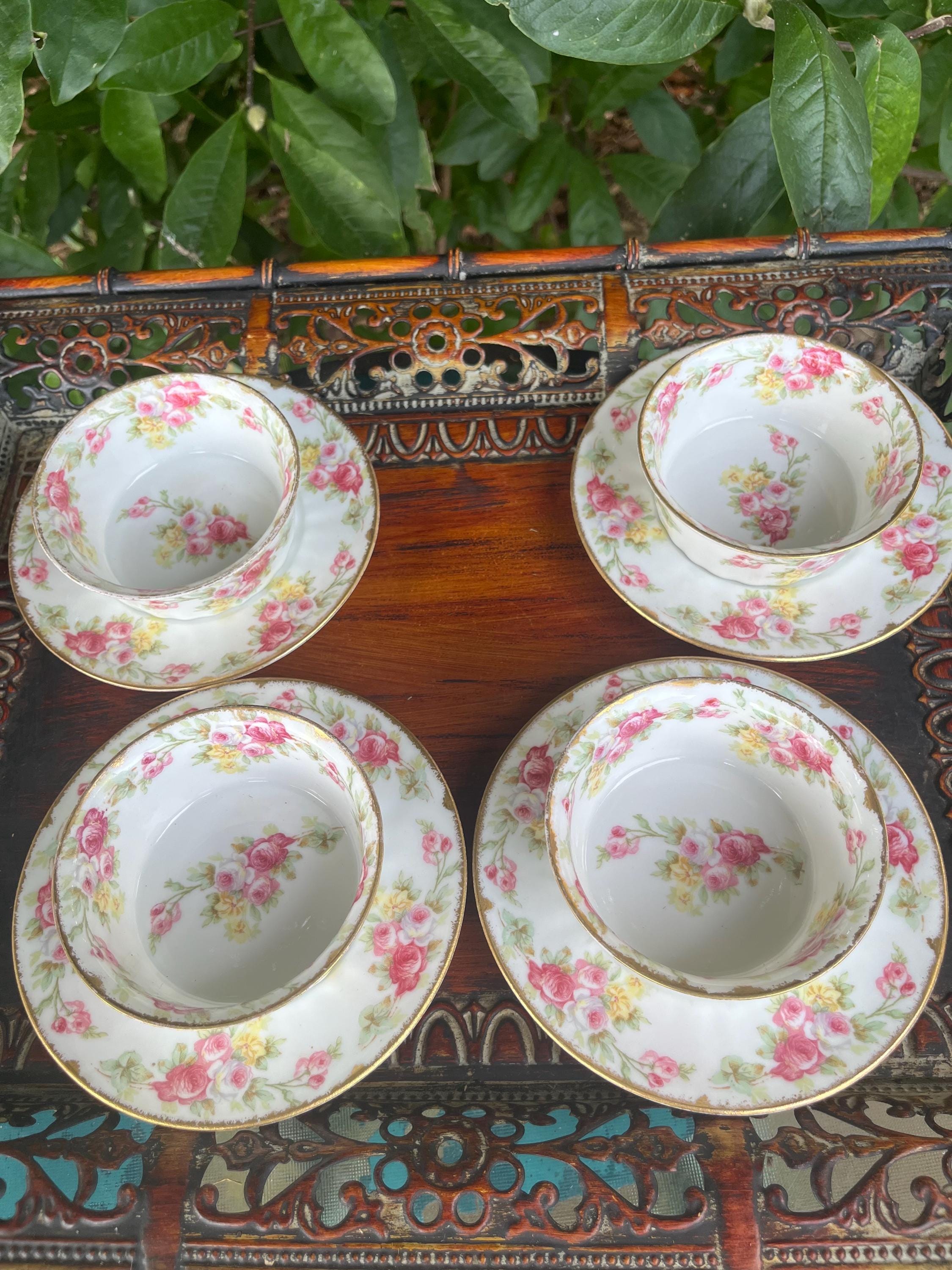 Rose China 食器 12枚セット Rose China 食器 12枚セット Rose China