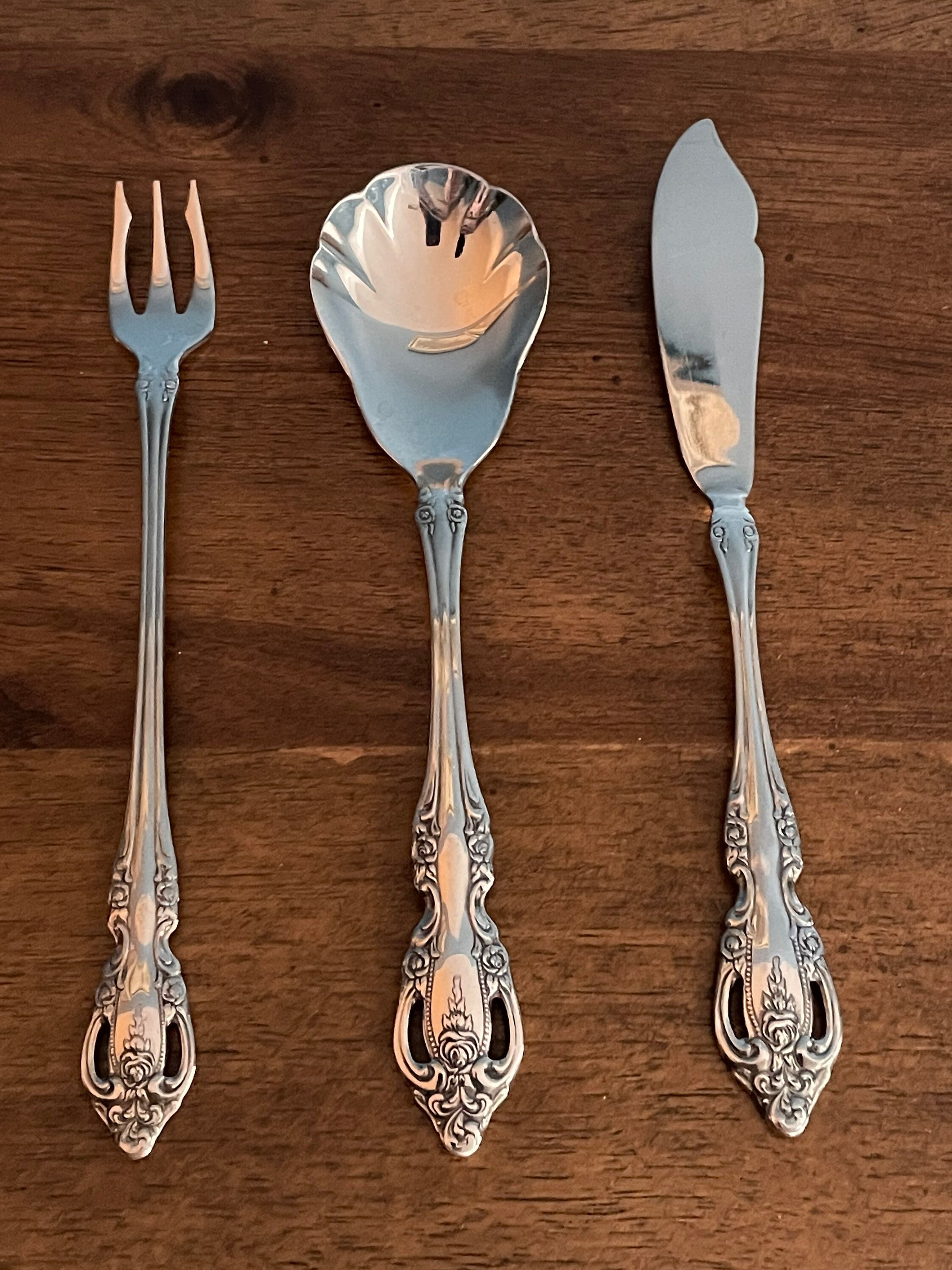 Oneida Michelangelo Flatware Set Set Of Oneida Community BRAHMS