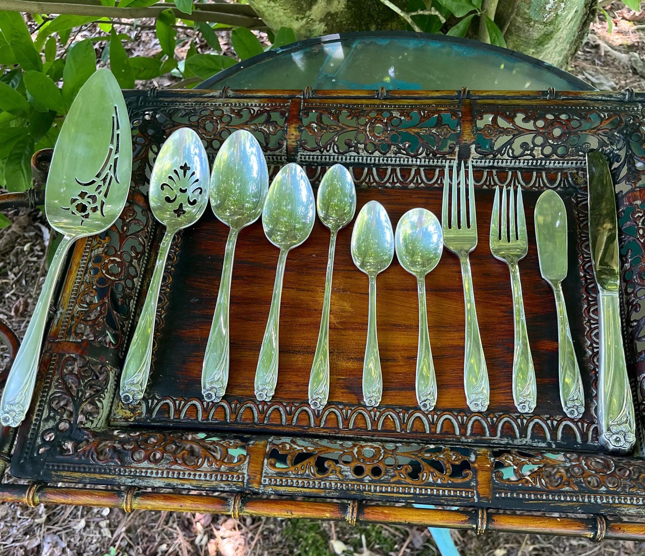 International Silver Company カトラリーセット International Silver Company Flatware - Etsy