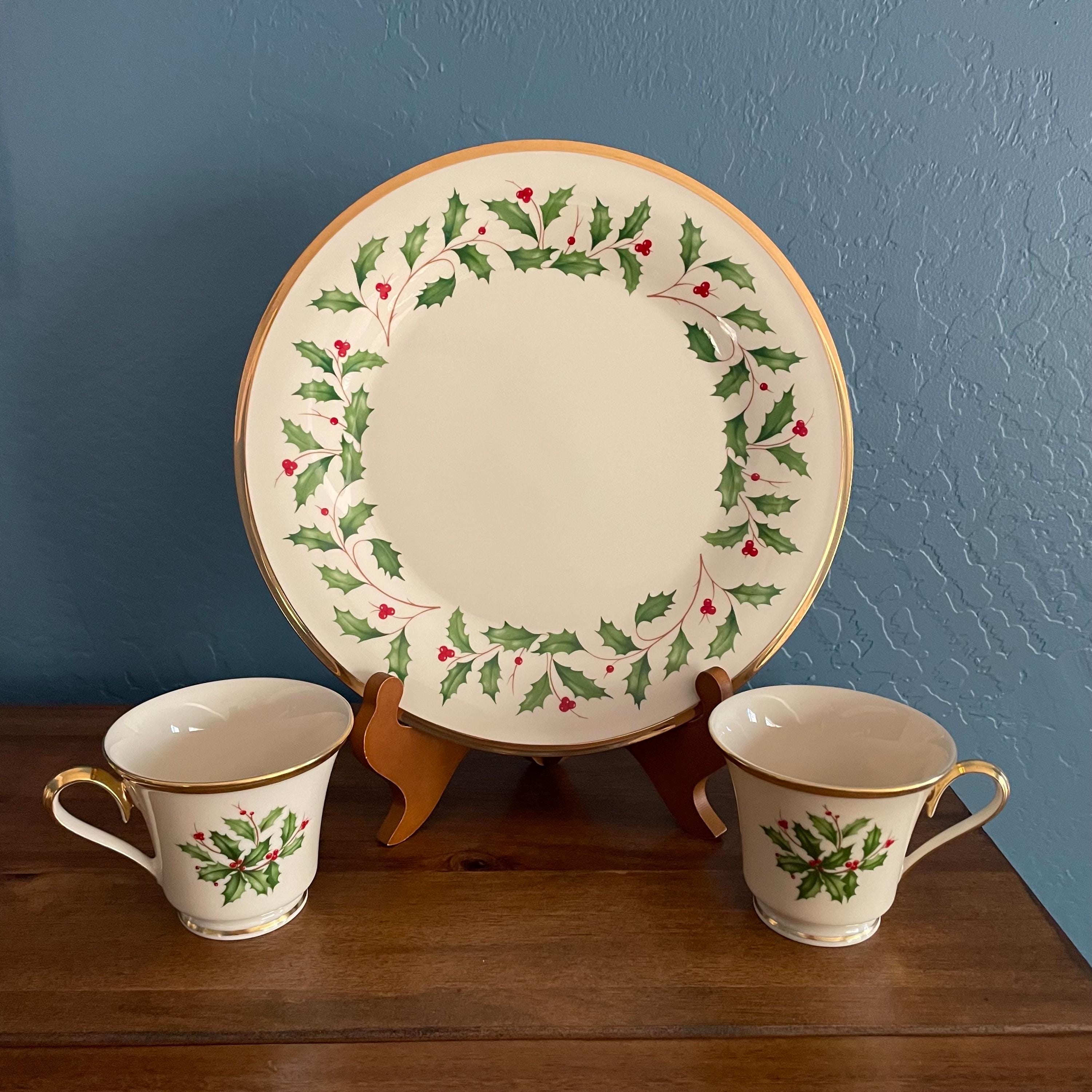 Lenox Christmas Serving Pieces - Etsy