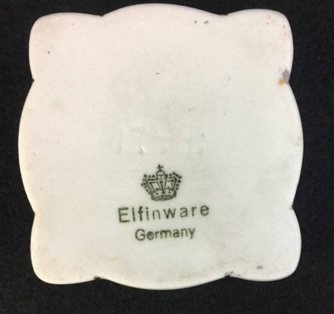 Vintage Elfinware Germany Trinket Box Porcelain Jewelry | Etsy