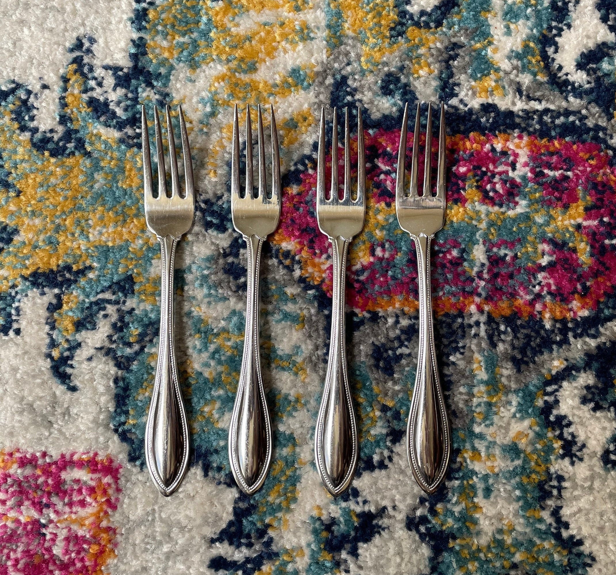 Oneida Arbor American Harmony Stainless Flatware Glossy Etsy