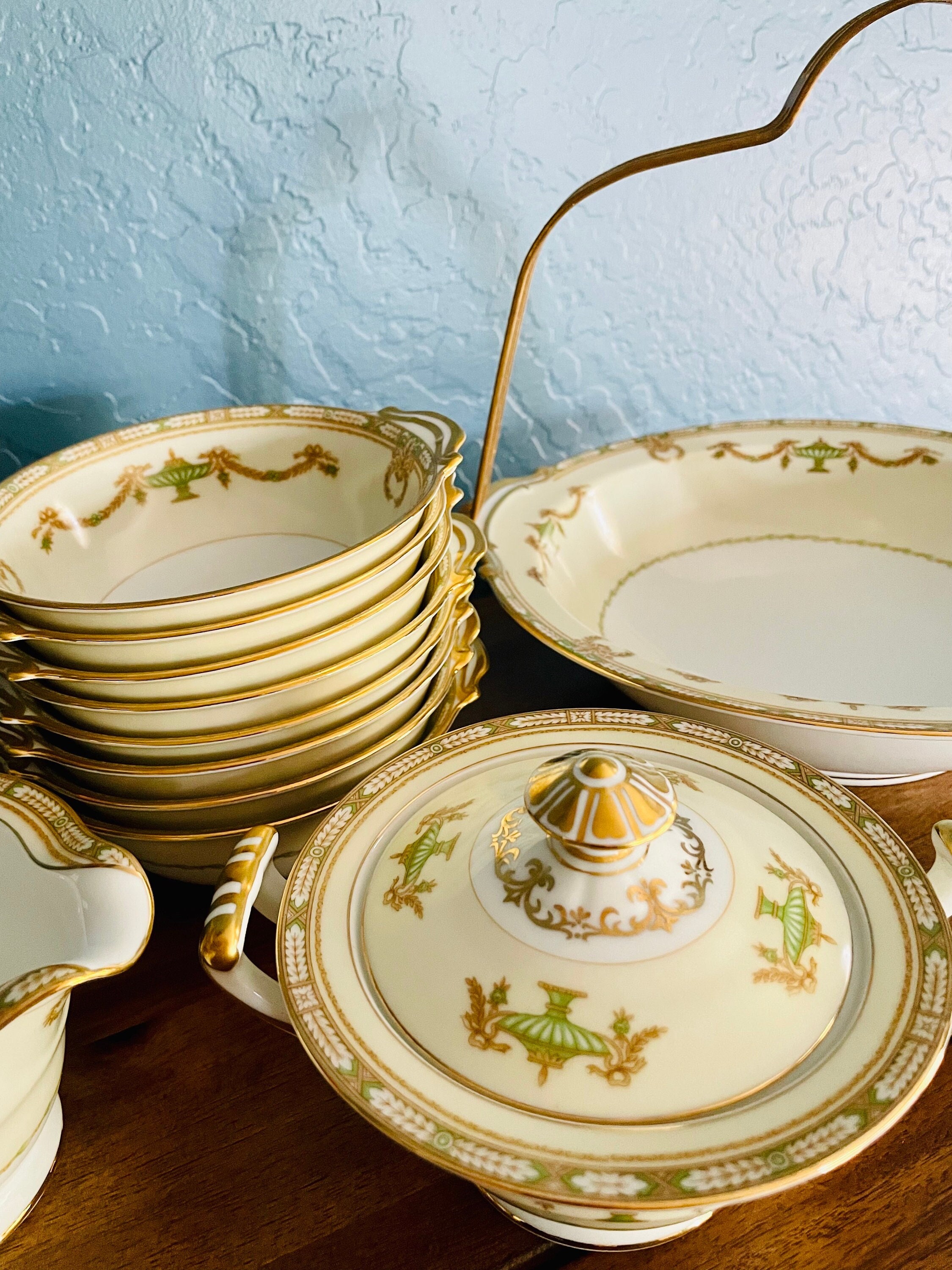 Noritake Greenbrier - Etsy