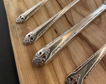 【Holmes & Edwards】 Romance ディナーセット 8名用 Romance, Holmes & Edwards Inlaid Silverplate by