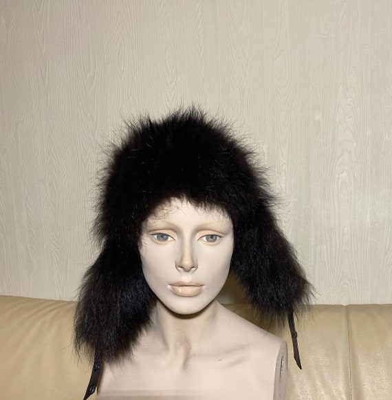 Vintage real fur russian style ushanka trapper hat s-l400.jpg main image 3