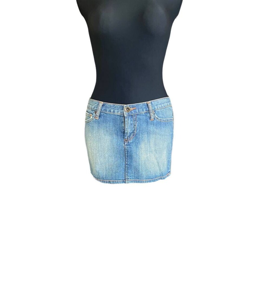 Hardin Denim Skirt - Vintage