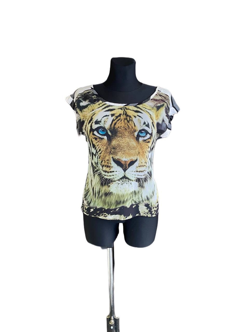 FRANSA, t-shirt, rayé, manches courtes, 20122531