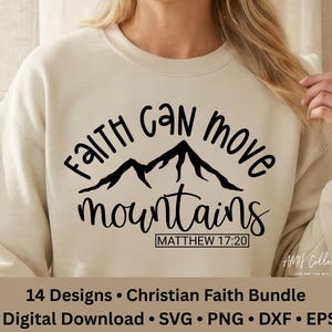 Christian Quotes SVG Bundle: Inspirational Sayings (Digital Download)