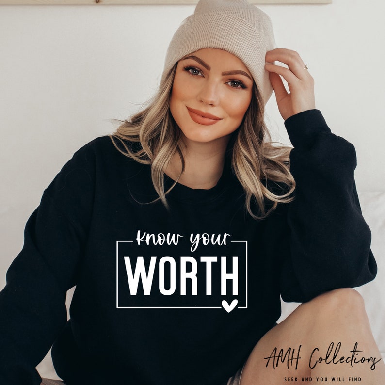 Know Your Worth Svg Self Love Svg Trendy Svg Be Kind Svg - Etsy