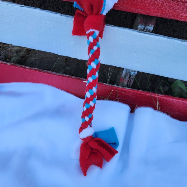 Fleece Dog Toys Etsy