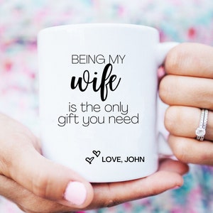 Wife gifts, funny wife gift, wife funny mug, wife coffee mug, wife gift idea, wife birthday gift, best wife mug, wedding anniversary gift