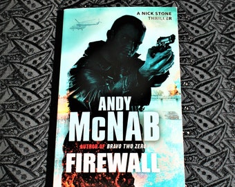 Firewall por Andy McNab - 2001 Vintage Novel - Pre-Loved Paperback - Thriller
