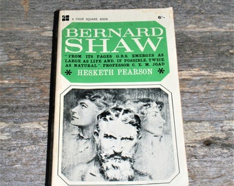Bernard Shaw Por Hesketh Pearson - Primera edición de 1964 - Vintage Paperback