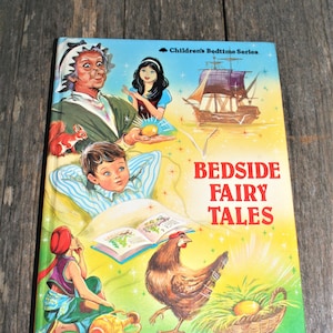 Bedside Fairy Tales - Children&#39;s Bedtime Series - 1985 Vintage Hardcover - Pre-Loved Children&#39;s Book