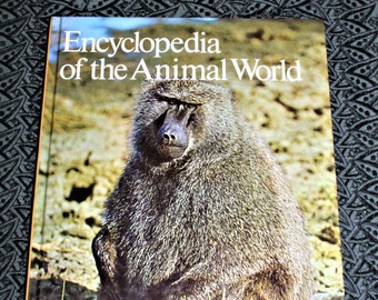Encyclopedia Of The Animal World - Rhebok To Shag - Vol 17 - 1978 Vintage Animal Reference Book - Pre-Loved Hardcover