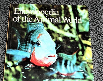 Encyclopedia Of The Animal World - Macaques To Moose - Volume 13 - 1978 Vintage Animal Reference Book - Pre-Loved Hardcover
