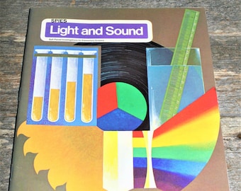 Licht en geluid - SPIES Series - Science Reference Book - 1976 Vintage Paperback