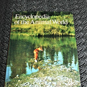 Encyclopedia Of The Animal World - Water Fleas To Zygote - Vol 21 - 1978 Vintage Animal Reference Book - Pre-Loved Hardcover