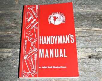 Burns, Philp Stores - Handyman's Manual - The Best Of Handy Andy By Andrew Waugh - Volume One - 1969 First Edition - Vintage Soft Cover