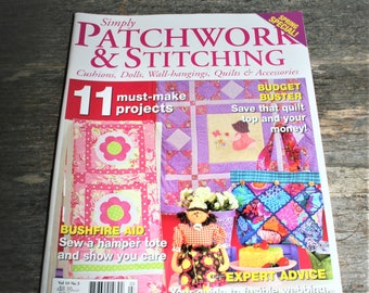 Simply Patchwork & Stitching Magazine - 11 Must-Make Projects - Vol 10 No 3