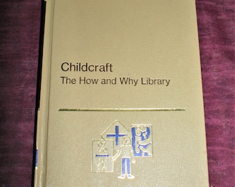 Childcraft - La biblioteca del cómo y el por qué - Volumen 12 - "Mira y aprende" - Edición de tapa dura de 1976