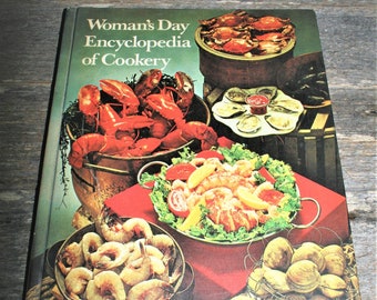 Woman's Day - Encyclopedia Of Cookery - Volume 2 - 1973 Vintage Hardcover Cookbook