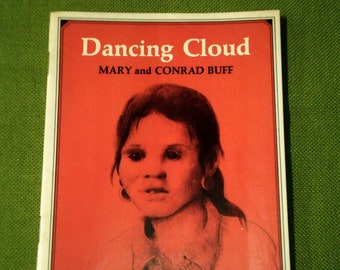 Tanzende Wolke: Der Navajo-Junge von Mary und Conrad Buff - 1972 Vintage Taschenbuch-Kinderbuch