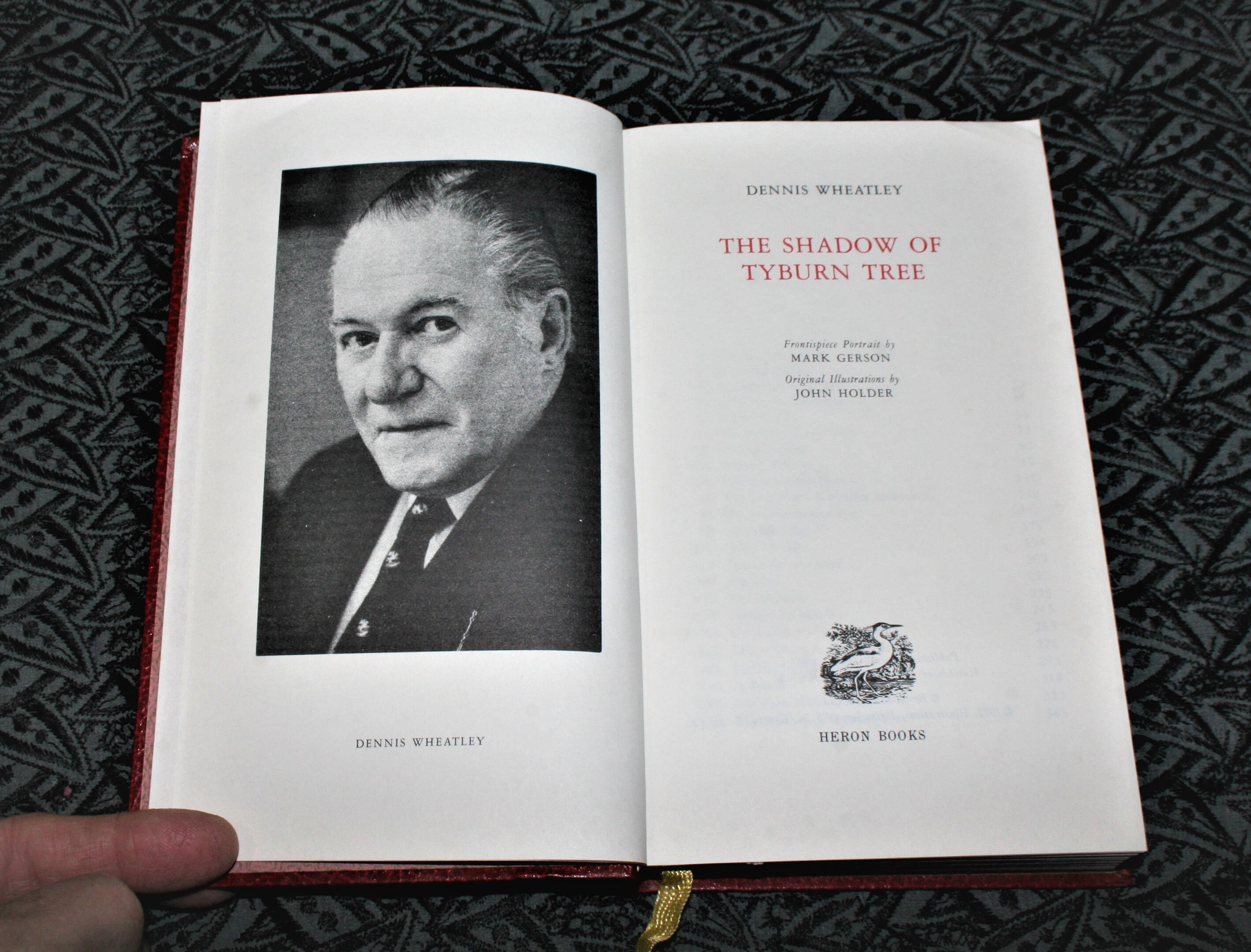 タイバーン ツリーの影 デニス ホイットリー著 - 1972 年ヴィンテージ