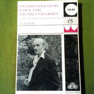 Letteratura inglese nel nostro tempo e l'università di F. R Leavis - Libro tascabile vintage del 1969 - Libro tascabile usato