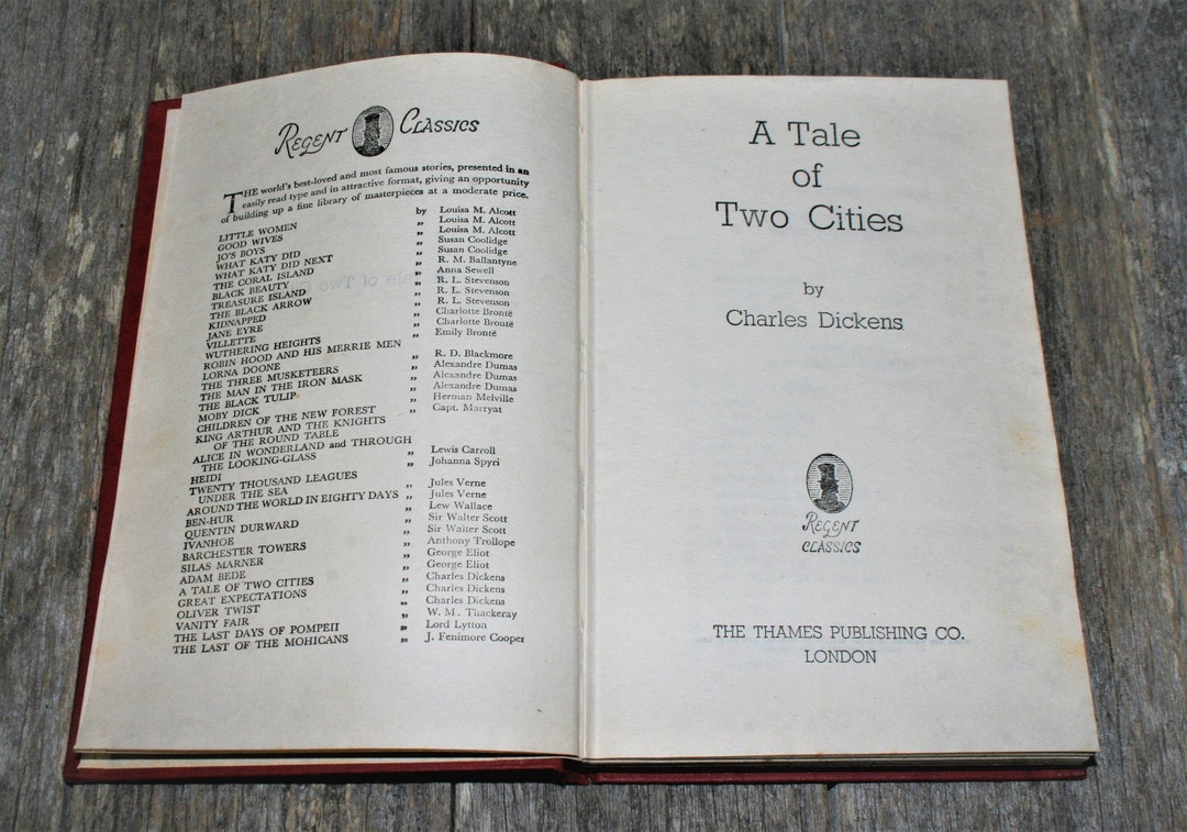 A Tale of Two Cities by Charles Dickens - Regent Classics - Classic ...