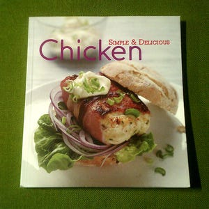 Einfach und lecker Hähnchen Kochbuch - Vintage Pre-Loved Kochbuch - Hähnchen Rezepte - Taschenbuch