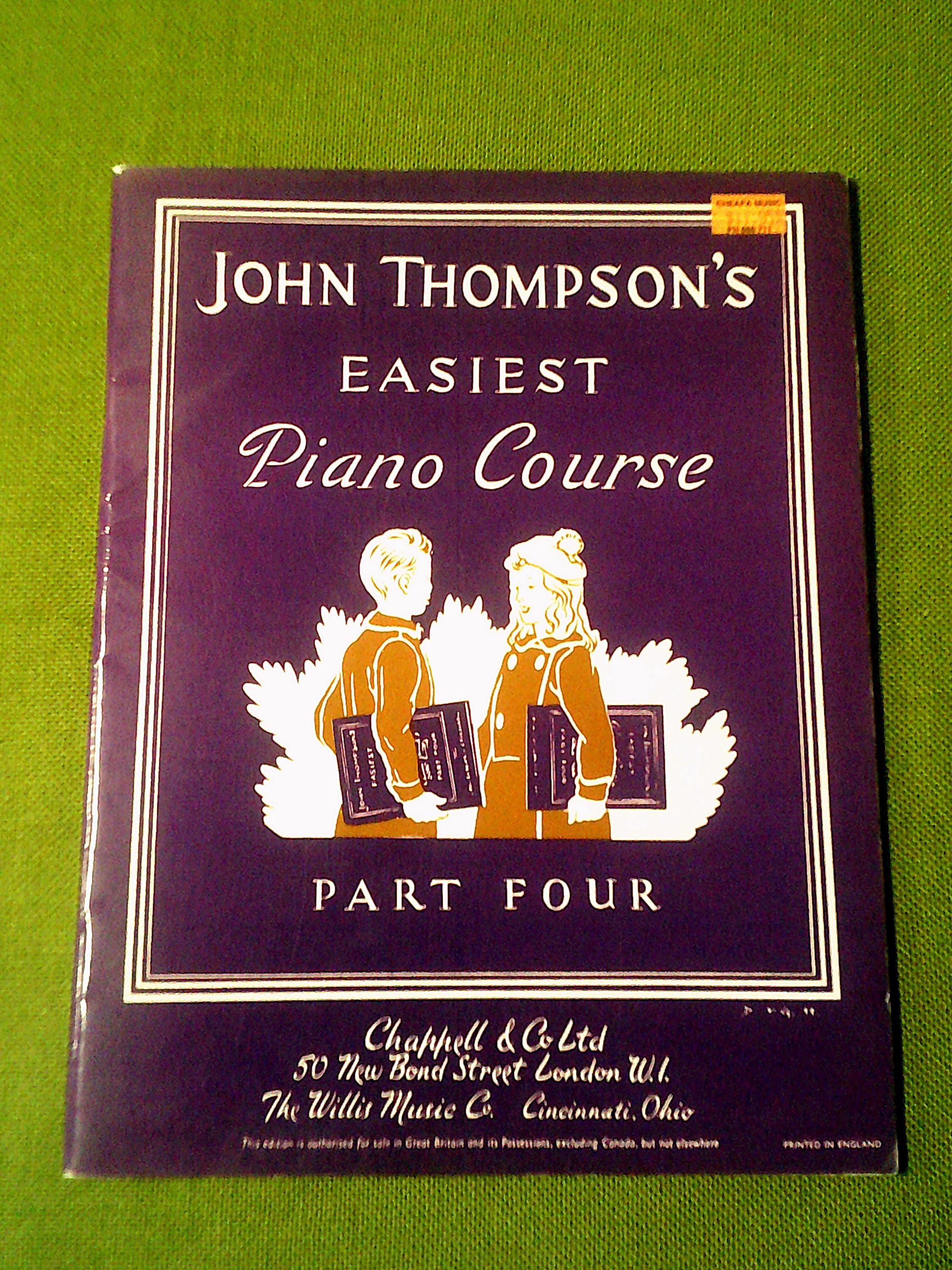 Piano John Thompson - Etsy Hong Kong
