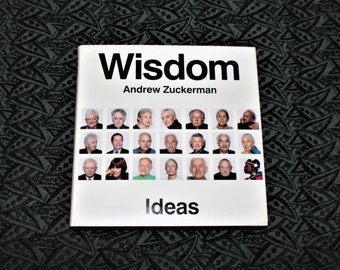 Wisdom: Ideas By Mark Zuckerman- Coffee Table Book - Gift Book - Vintage Paperback - Pre-Loved Novel