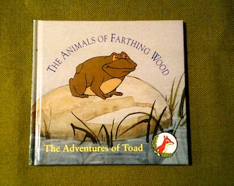 The Adventures Of Toad By Colin Dann - The Animals Of Farthing Wood - Pre-Loved Hardcover Book - 1992 Vintage Hardcover
