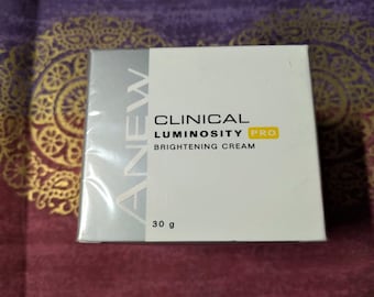 Vintage Avon Anew Clinical Luminosity Pro Brightening Cream - Vintage Avon Facial Cream - 30g