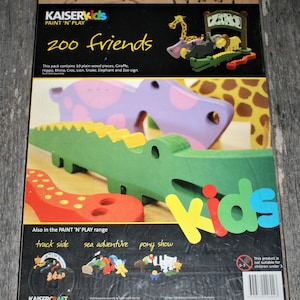 Zoo Friends - Kaisercraft - Holzspielzeug zum Ausschneiden