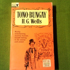 Tono-Bungay By H. G. Wells - 1964 Vintage Paperback - Pre-Loved Novel - Vintage Novel