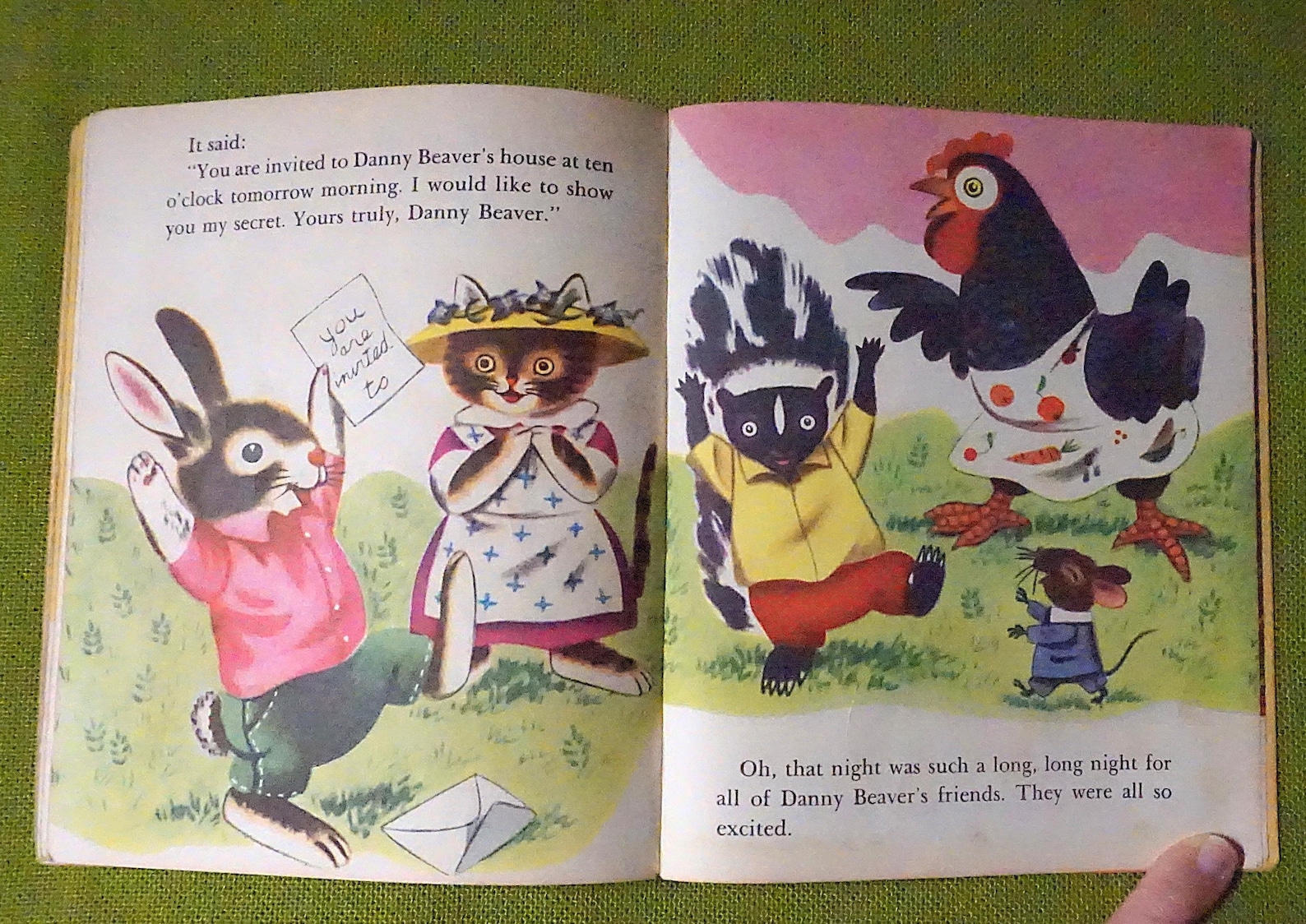 Danny Beaver's Secret by Patsy Scarry and Illustrated by Richard Scarry ...