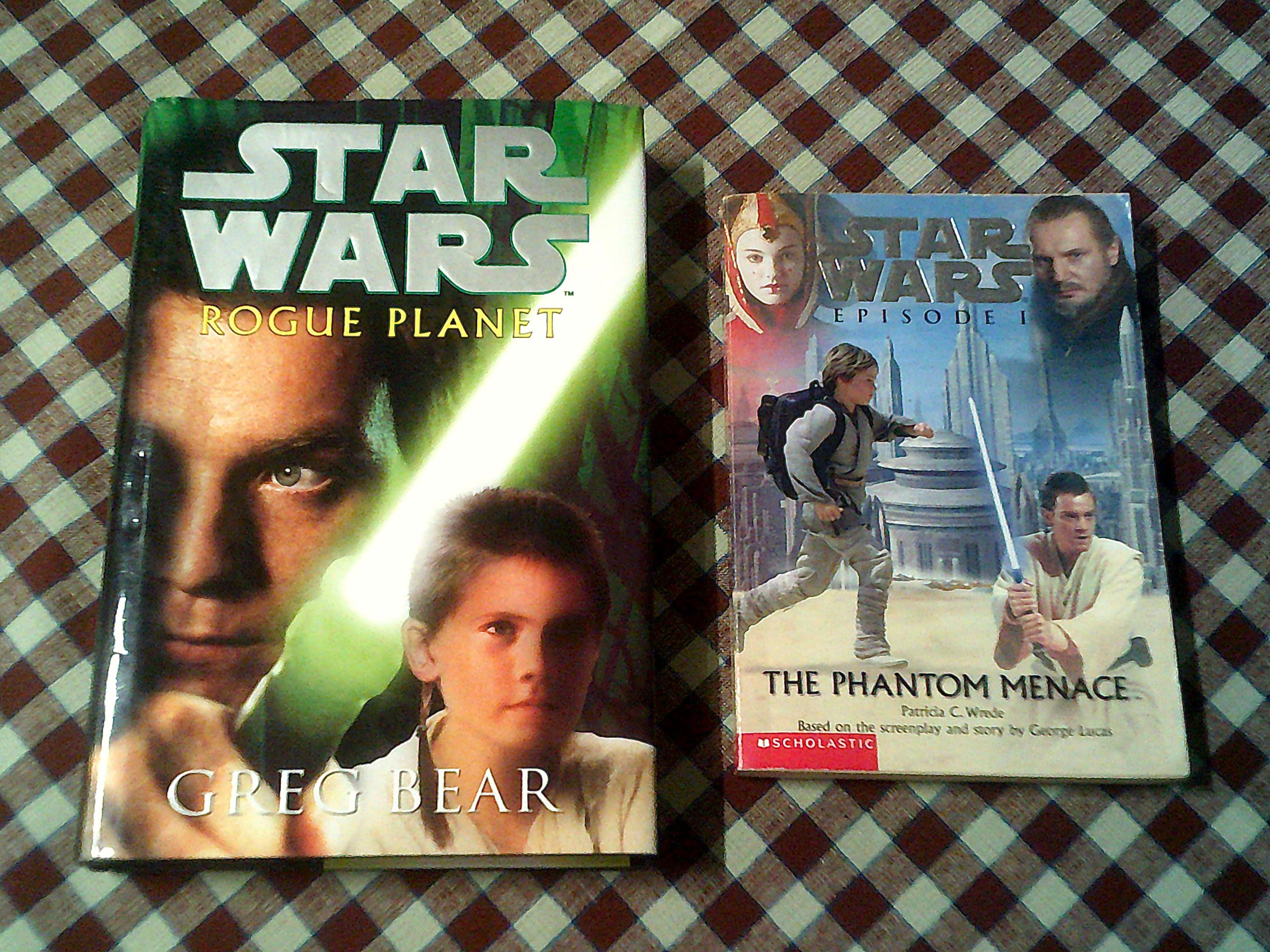 Star Wars Rogue Planet by Greg Bear and Star Wars the Phantom