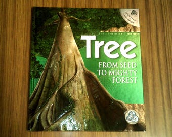 Tree from Seed To Mighty Forest By David Burnie - Infinity CD Game - Pre-Loved Children's Book - Educational Book/CD - Pre-Loved Hardcover